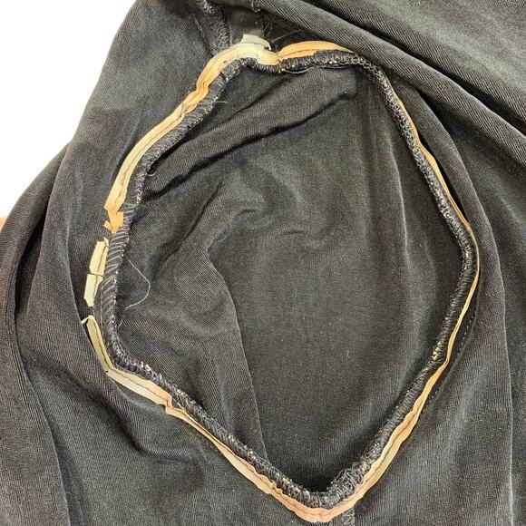 Vintage Petite Black Gold Glitter Embroidered Long Sleeve Open Front Cardigan - Picture 7 of 11